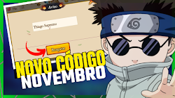 NOVO CÓDIGO DO MÊS DE NOVEMBRO! ALL NEW CODE - Ninkai Liberator e Path To Supermacy