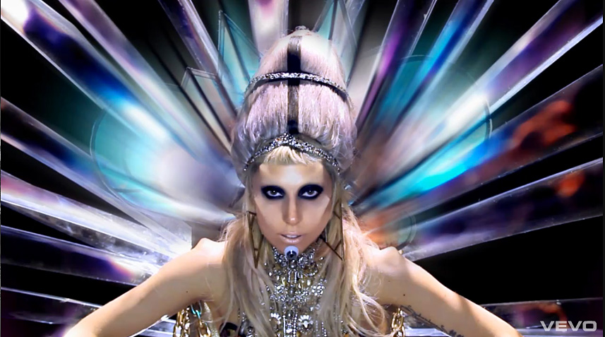 lady gaga born this way music video stills. Lady Gaga Born This Way Music