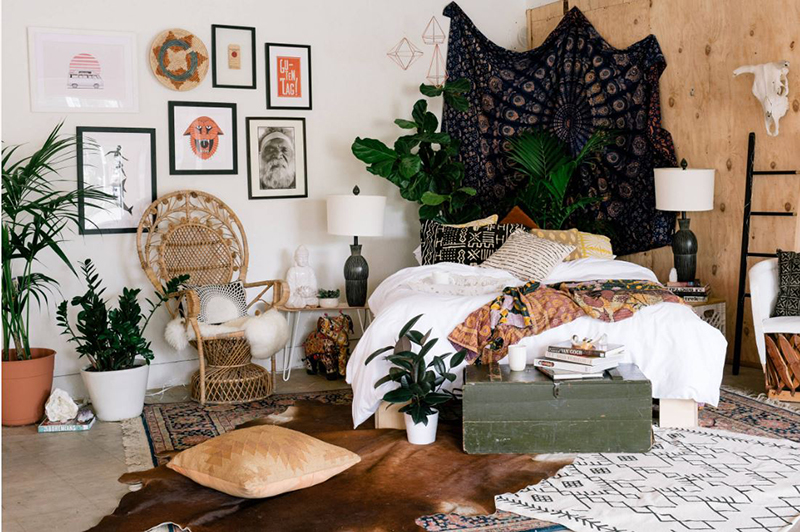 bohemian Bbedroom Bideas B  