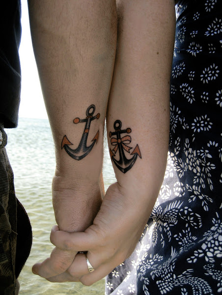 Anchor Wrist Tattoos