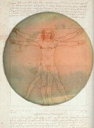 Hombre Da Vinci en Marte