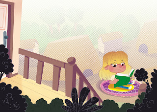 ilustração para livro infantil