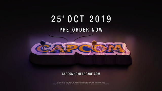 Capcom Home Arcade Revealed; Launches on October 25