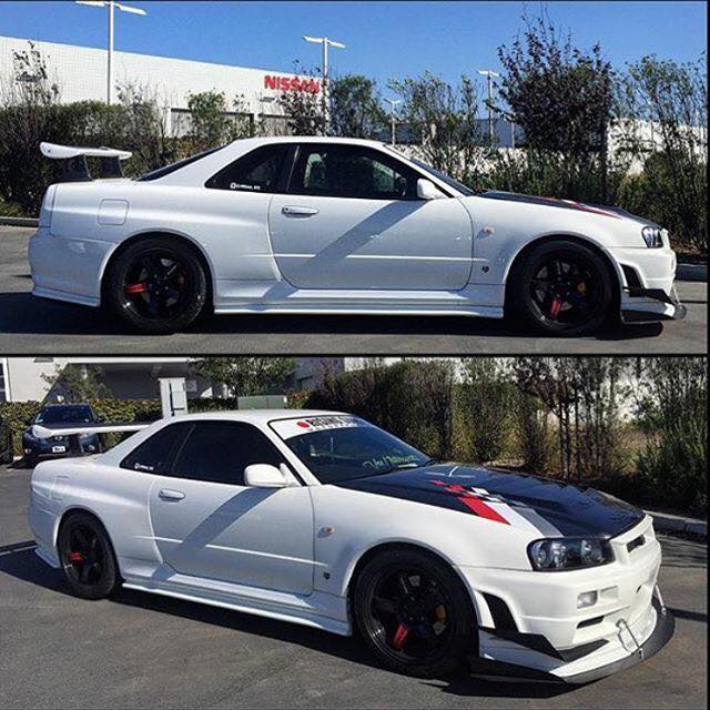 skyline carro branco tuning