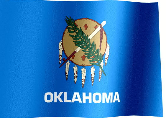 Download Oklahoma Flag GIF | All Waving Flags