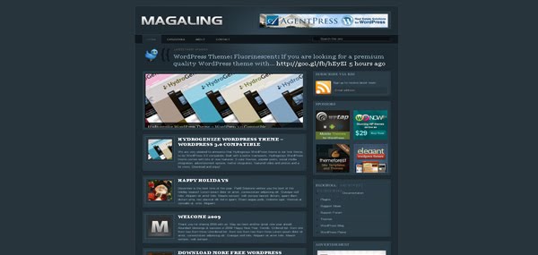 Magaling Reloaded WordPress theme