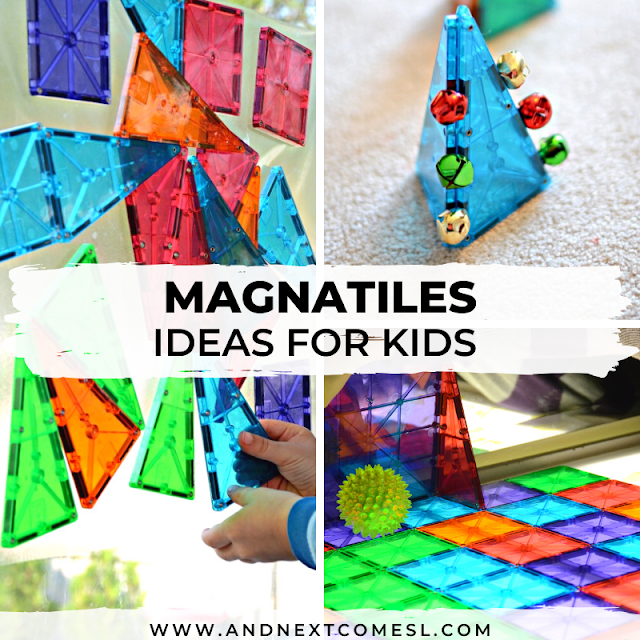 Magna tiles building ideas