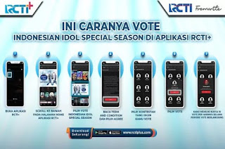 Tutorial Cara Vote Peserta Indonesian Idol 2023 di RCTI Plus untuk Dukung Kontestan Favorit Agar Bisa Menang