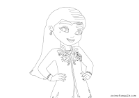India royalty family coloring page