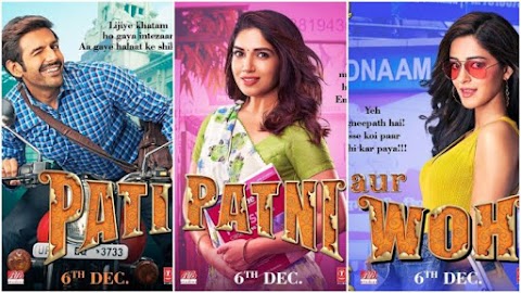 Pati Patni Aur Woh Full Movie Watch Online, Kartik Aryan Pati Patni Aur Woh Full Movie Link, Kartik,Ananya Pandey