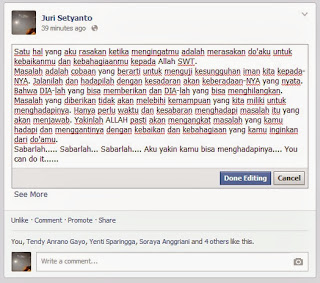 Cara Mudah Edit Posting Di Facebook