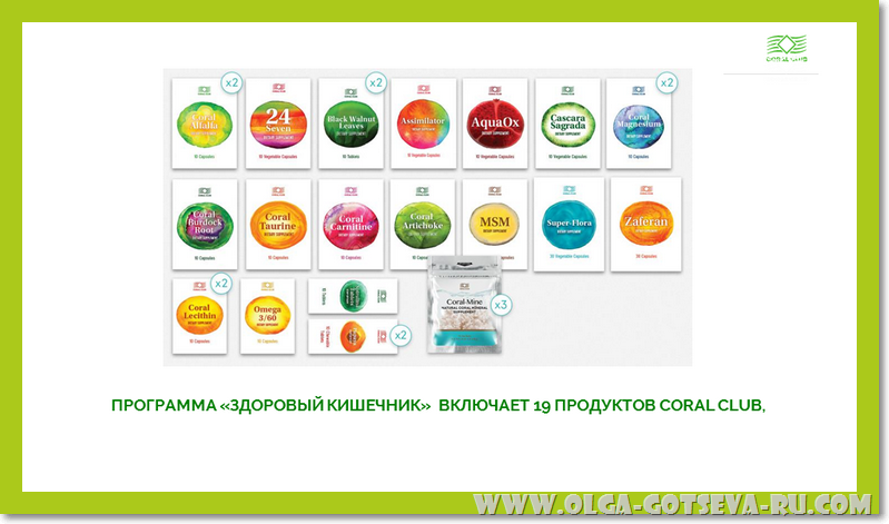 Целевая программа: Здоровый кишечник