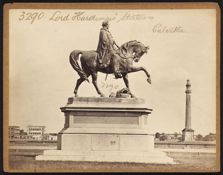 Lord Hardinge's Statue Calcutta ( Kolkata ) - Mid 19th Century