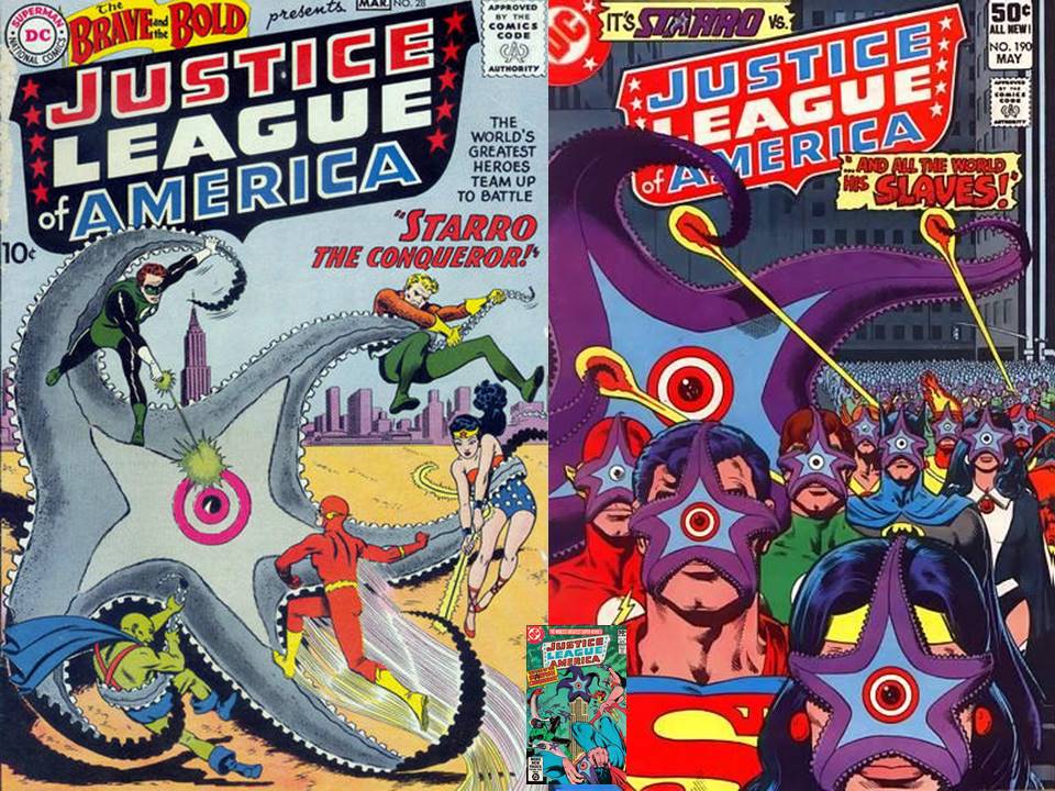 Dave's Comic Heroes Blog: Starro JLA First Foe