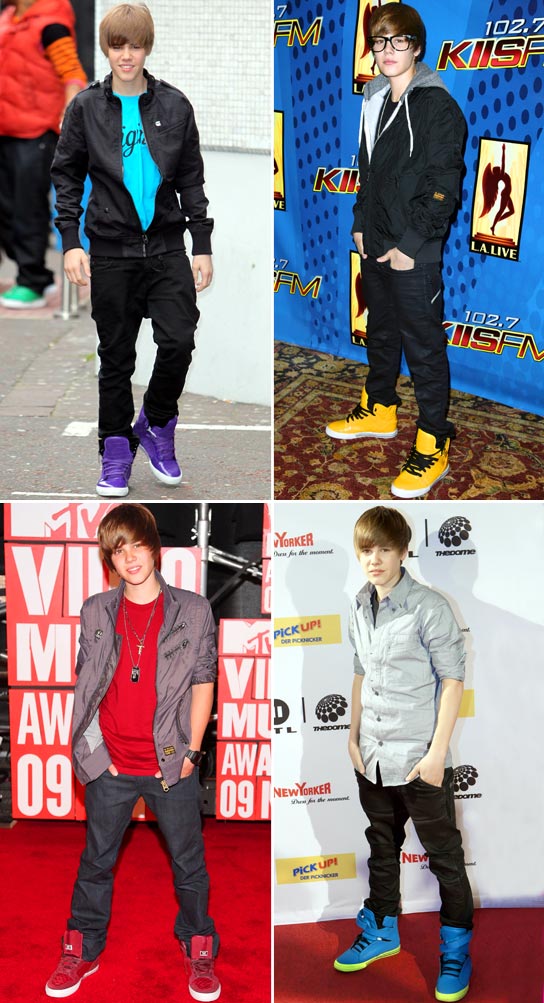 justin bieber shoes brand