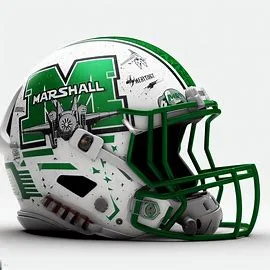 Marshall Thundering Herd Star Wars Concept Helmet