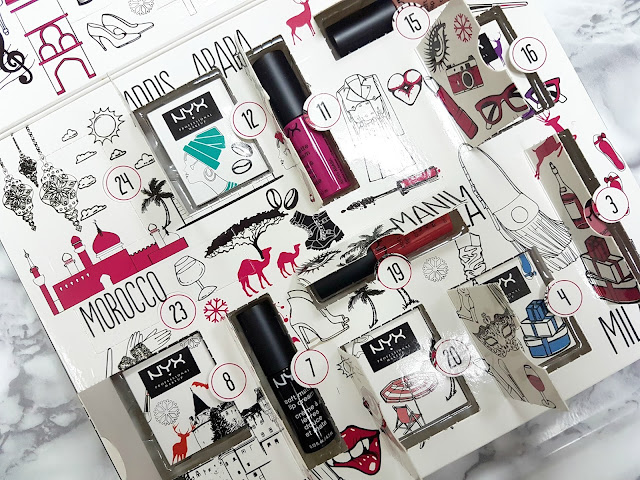 NYX Wanderlust Advent Calendar