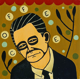 Twin Peaks Painting and Print Series by Mike Egan - Agent Dale Cooper