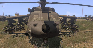 Arma3用UH060MパックMODのMH-60M DAP