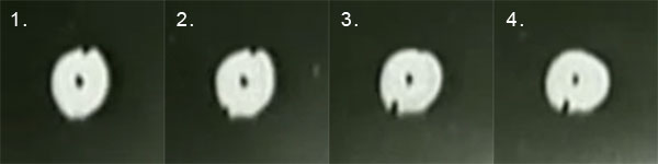 NASA STS-75 Tether Mission Spherical Object Sequence