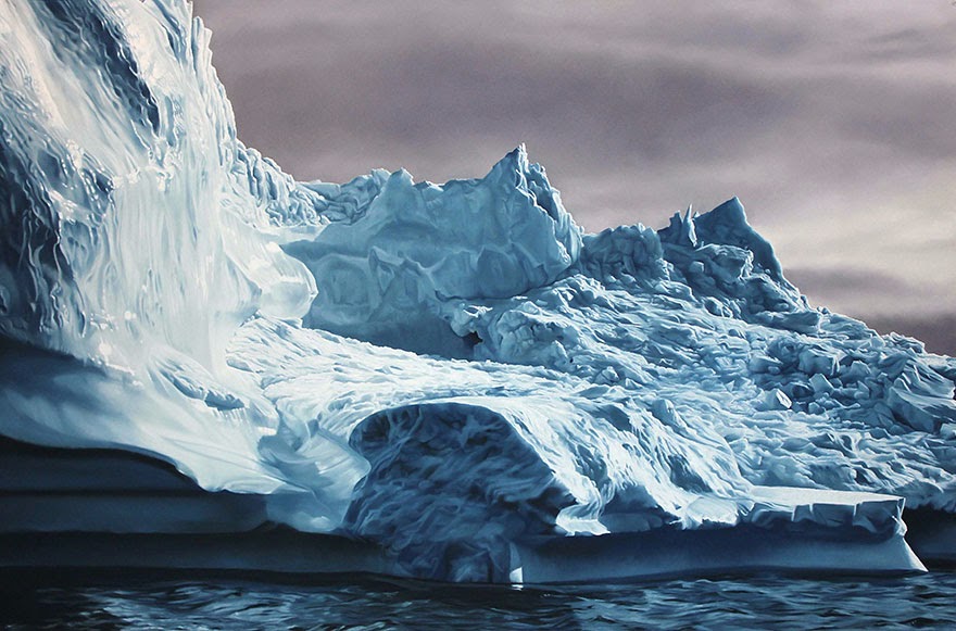 Iceberg Art by Zaria Forman 1