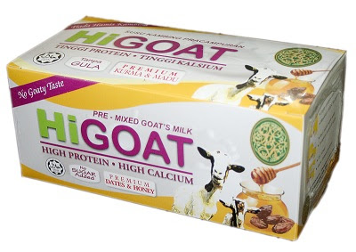 Stokis susu kambing HiGOAT paling aktif: March 2012