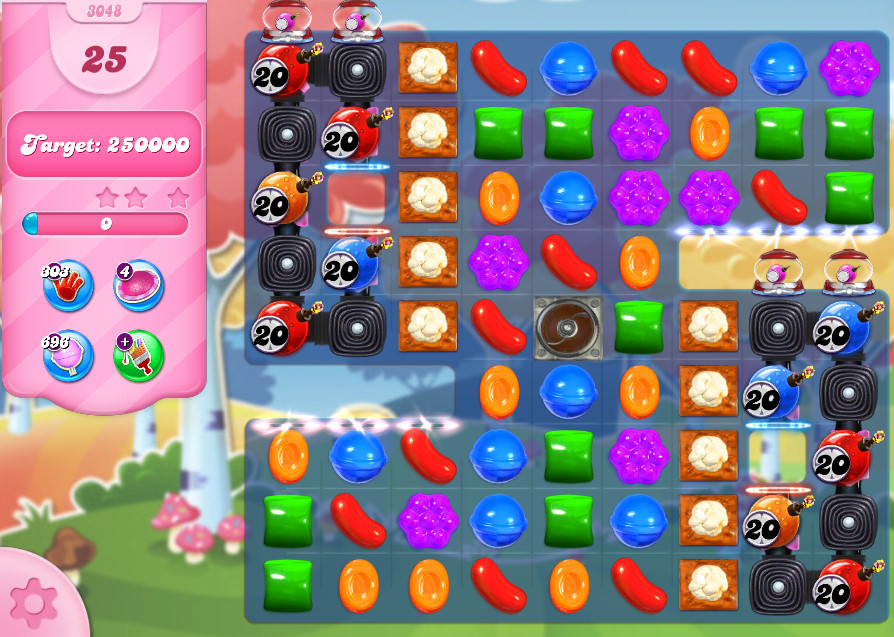 Candy Crush Saga level 3048