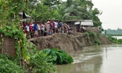 ইসলামপুর ও মেলান্দহে নদী ভাঙনে ব্যাপক ক্ষতি