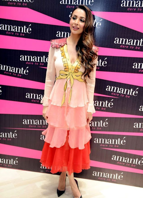 Malaika Arora Khan Wears Gucci Dress for Amanté Store Launch in Delhi
