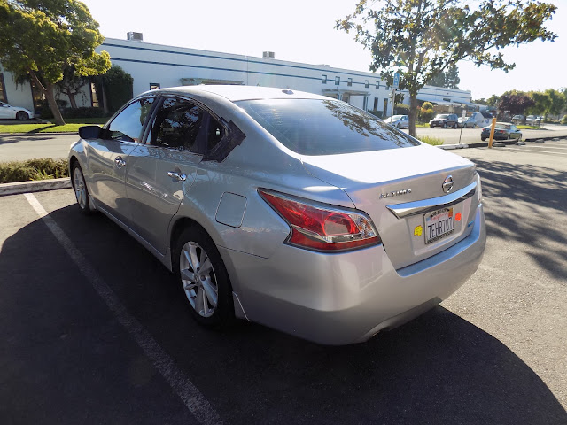 2014 Nissan Altima- Prior to work done at Almost Everything Autobody