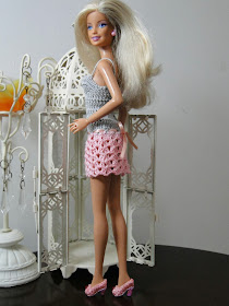Vestidinho de Crochê Para Barbie 5