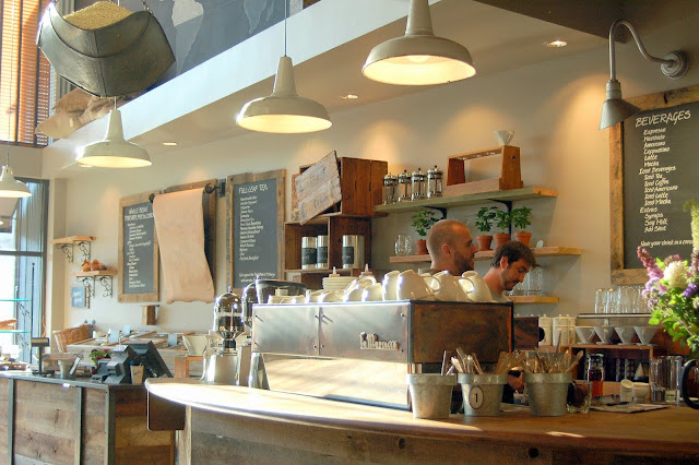 Contoh Dekorasi Desain Interior Warung Kopi Coffee Shop 