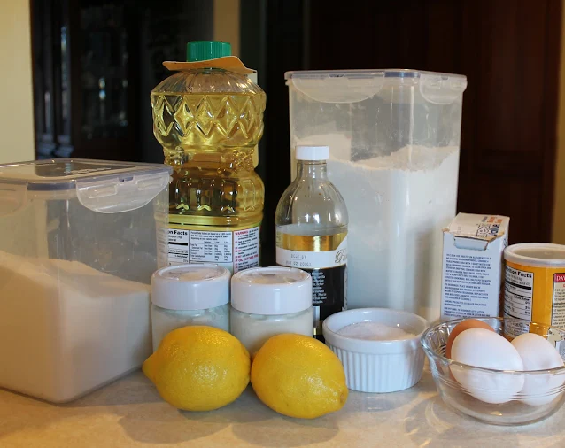 Lemon Yogurt Cake Ingredients