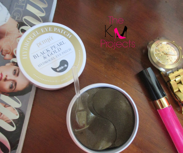 Review: Black Pearl & Gold Hydrogel eye patch by Petitfee