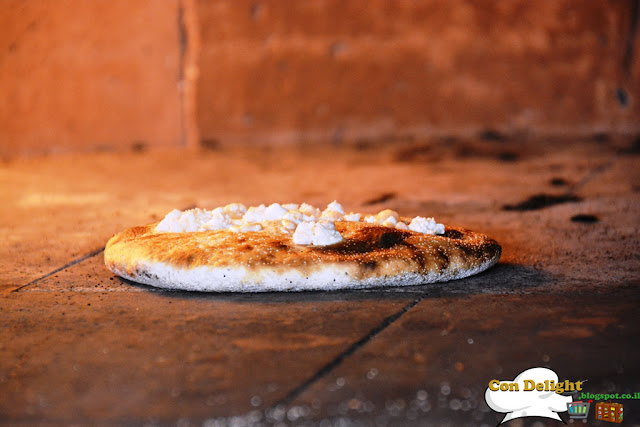 khachapuri being baked