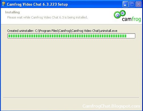 Proses Install Camfrog 6.3