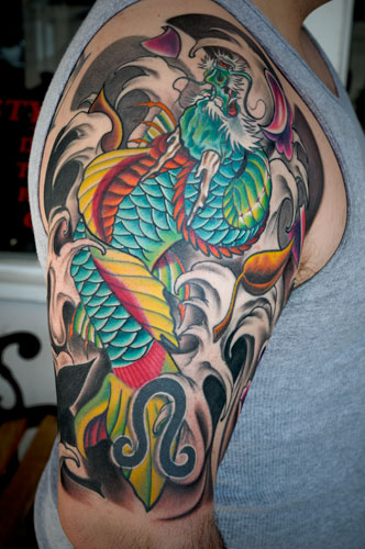 koi fish dragon tattoo meaning. koi tattoo meaning.