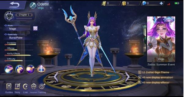 Odette zodiac sign Virgo Virgo