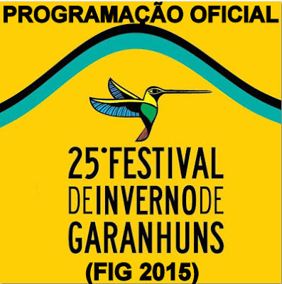 Programação FIG 2015 ; Garanhuns