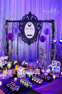 Fiestas Infantiles Decoradas con Malefica