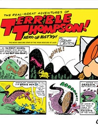Read Real-Great Adventures of Terr'ble Thompson! Hero of Hist'ry! online