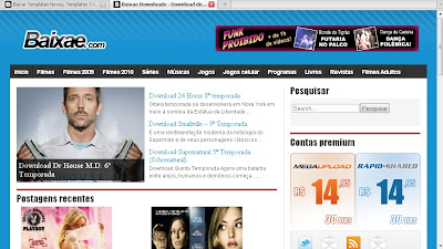 Template do Baixae Para Wordpress