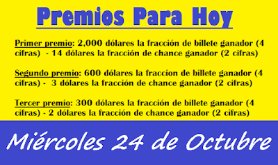 premios-para-hoy-loteria-miercoles-24-octubre-2018