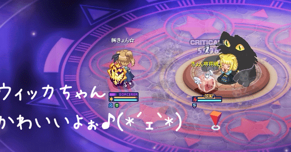 Choco S Pet Kingdom 白猫とウィッカ 経験値すごいお