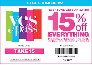 Kohl's coupons February 2013