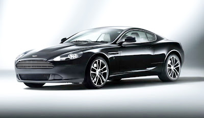 Aston Martin DB9 2011 black