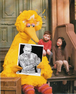 Big Bird says knock you out