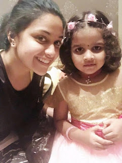 Keerthy Suresh with Cute Baby