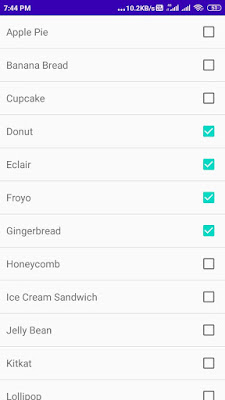 How to bind data from a database to an Android CheckBox in a ListView