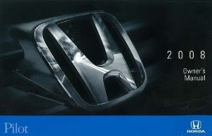 2008 Honda Pilot Owners Manual